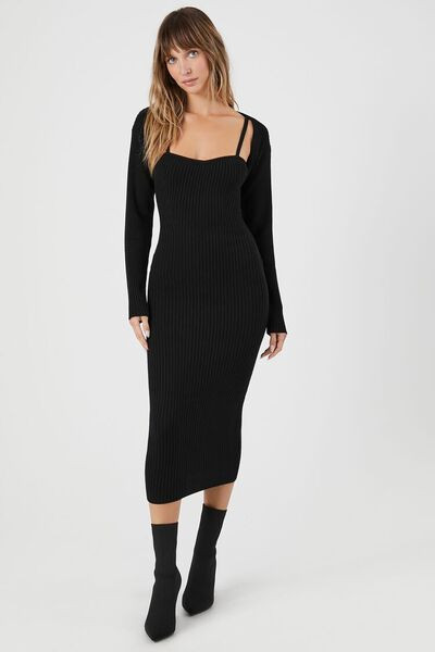 Shrug & Sweater Cami Dress Set | Forever 21 (US)