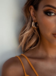 Tahlia Earrings Gold | Princess Polly US