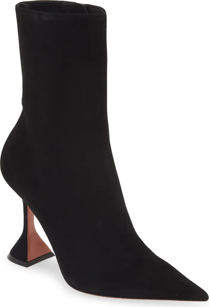 Amina Muaddi Giorgia Pointed Toe Bootie (Women) | Nordstrom | Nordstrom