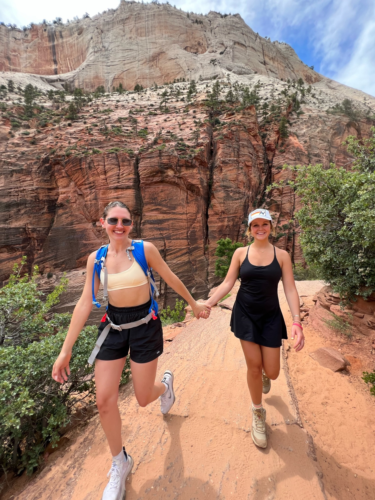 Hiking Zion Fit! 🥾⛰
RayBan sunglasses under $80
Favorite shorts & sports bra
(size M bottom, size S sports bra)


#LTKfit #LTKunder100 #LTKSeasonal