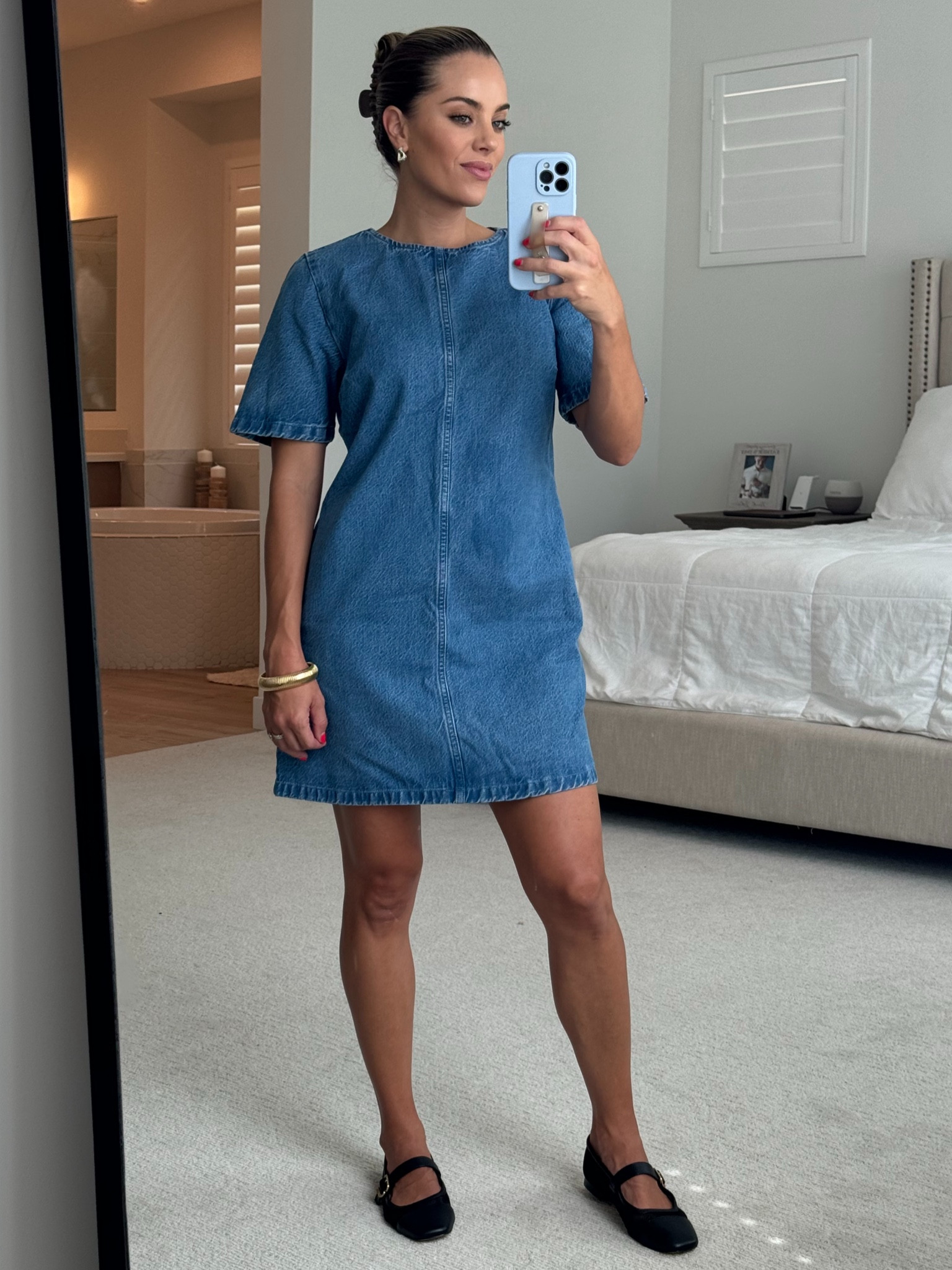 Abercrombie denim dress in size smalll