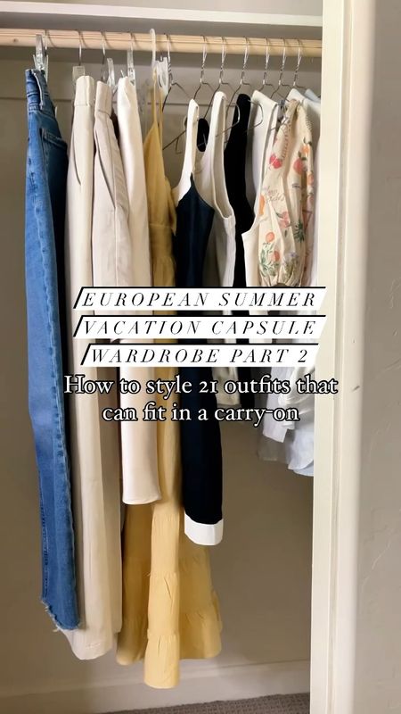 European Vacation Summer Capsule Wardrobe! 

#LTKfindsunder50 #LTKfindsunder100 #LTKstyletip