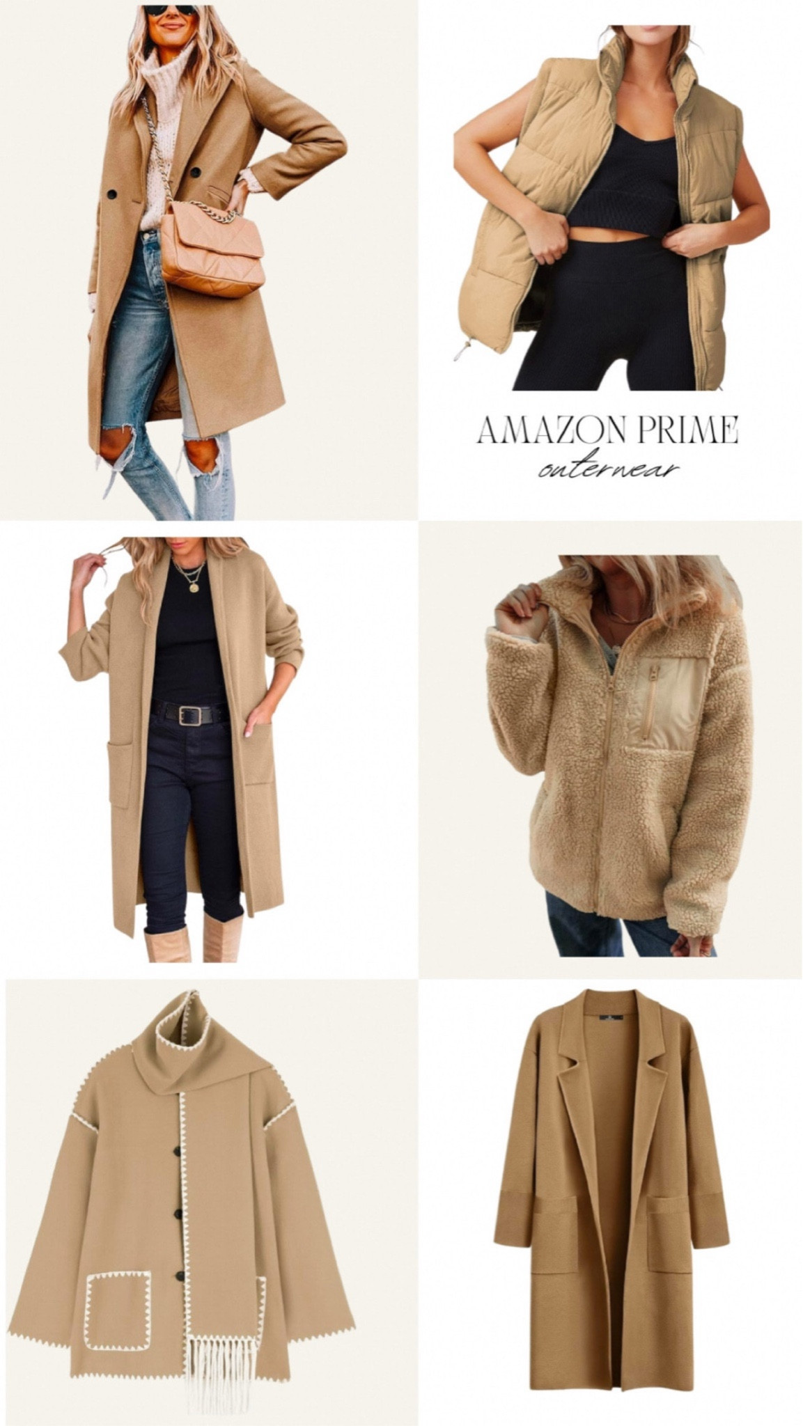 Amazon prime coats, jackets, sweaters, vests 
Fall and winter fashion 


#LTKHoliday #LTKFindsUnder50 #LTKGiftGuide