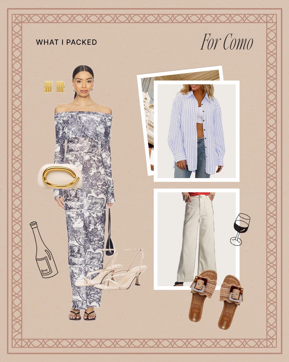 What I packed for Como 🍷 Italy outfit inspo

#LTKTravel #LTKStyleTip