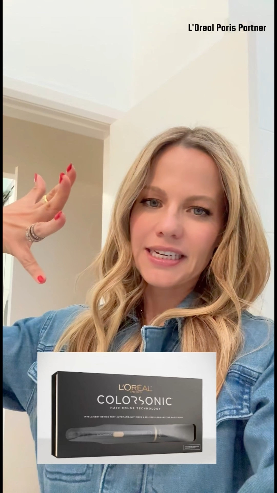 #LorealParisPartner Just gave my sister in law a full hair makeover using the ColorSonic L’Oréal at-home color tool and wow, I’m obsessed with the results!
It was effortless to apply, gave such rich, even coverage, and the best part? It’s ammonia-free! Salon-worthy hair without leaving the house. @lorealparisusa

#ColorSonic
#HairColor
