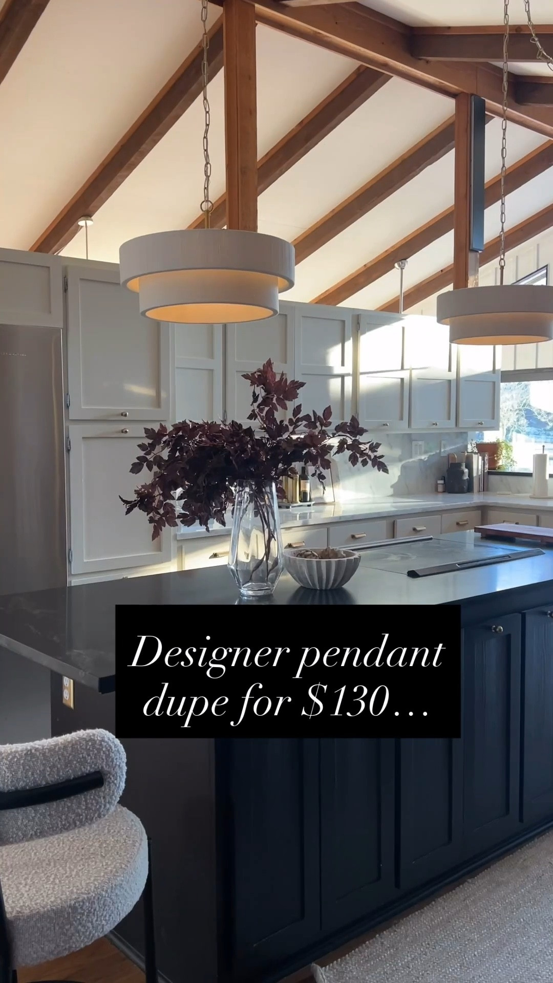 Found a Delaney style pendant for a fraction of the price, ya’ll!

The original runs anywhere from $600-$900 but this Amazon version is only $125.99 today!
#LTKSaleAlert #LTKHome #PendantLights #lighting #KitchenDecor #designerdupe #lookforless 