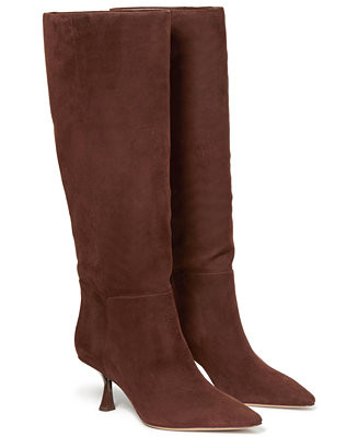 Women's Adele Suede Stiletto Tall Boots | Macy's