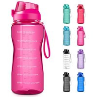 Water Bottle Tracker | 64 Oz Motivational With Straw | Etsy (US)