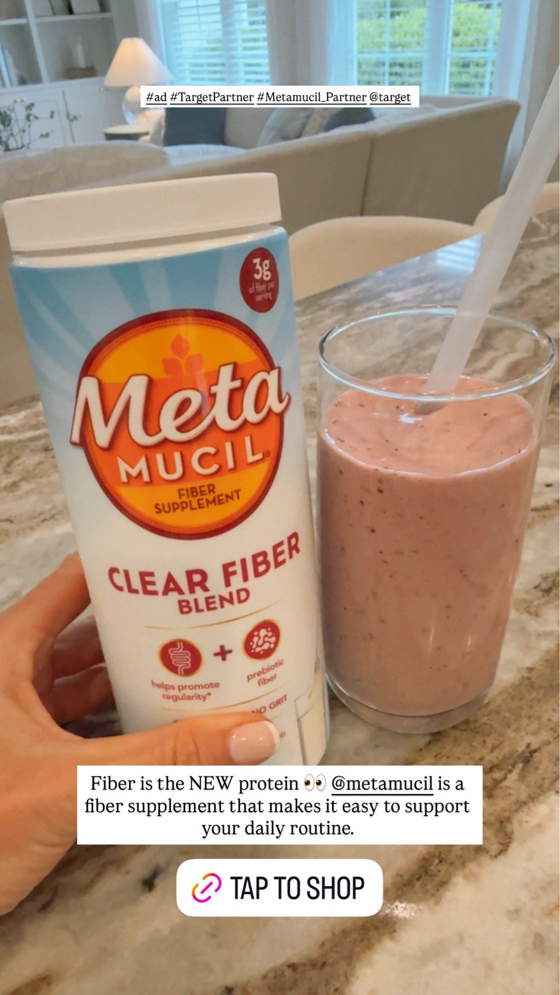 #ad #TargetPartner #Metamucil_Partner
If you’re looking to add more fiber support into your routine, definitely check it out at Target. @metamucil @target