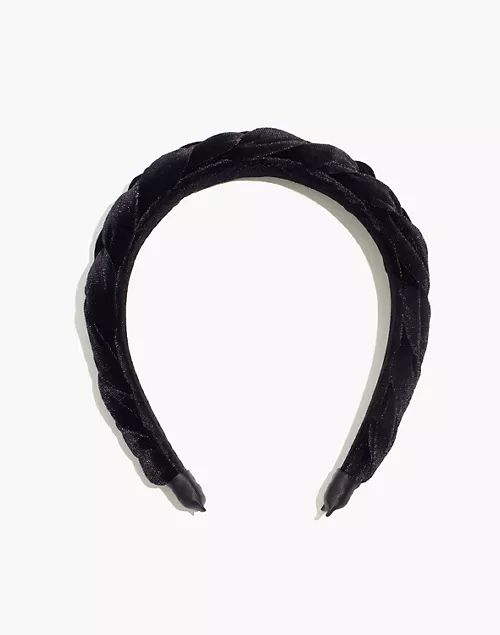Puffy Braided Headband | Madewell
