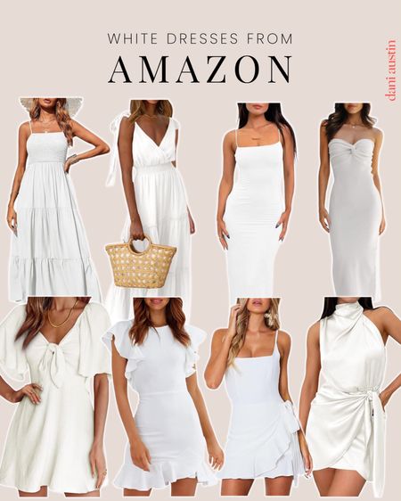 White dresses from Amazon 

#LTKfindsunder100 #LTKSeasonal #LTKwedding