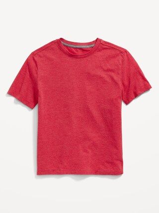 Softest Short-Sleeve Solid T-Shirt for Boys | Old Navy (US)