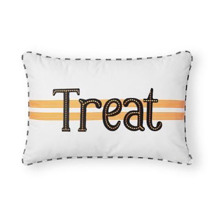 Trick or Treat Reversible Lumbar Pillows | Grandin Road
