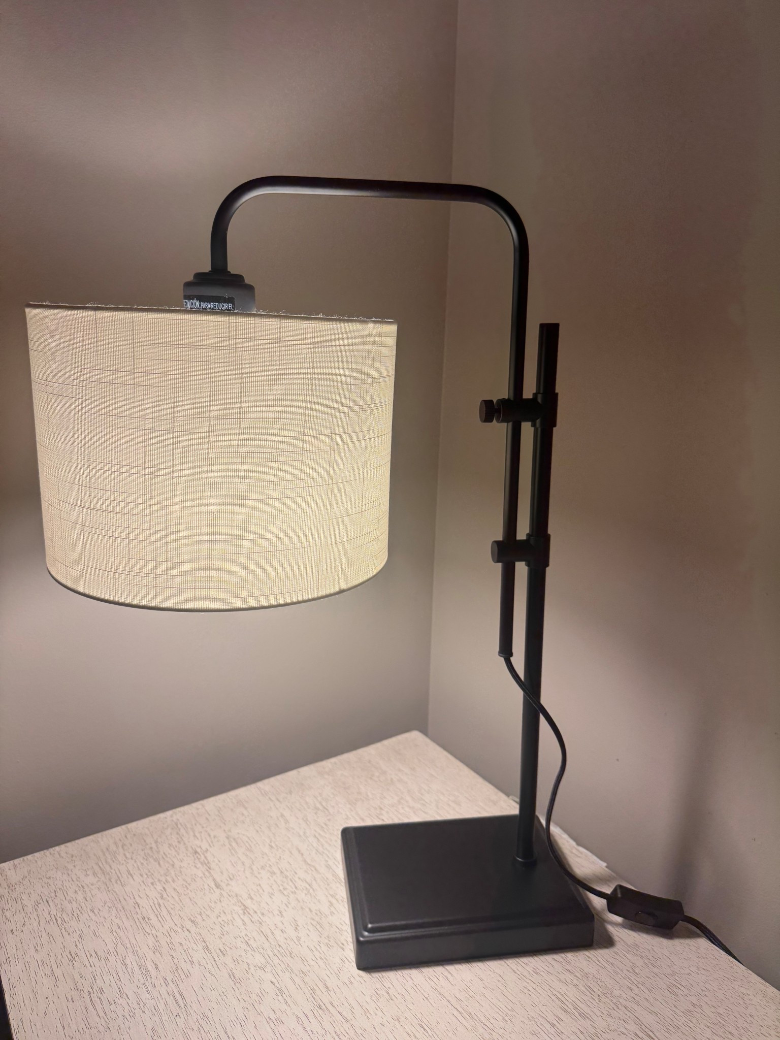 Knox Adjustable Shaded Table Lamp Black - Threshold™. Modern, In-Line Switch, ETL Listed


#LTKFindsUnder100 #LTKHome