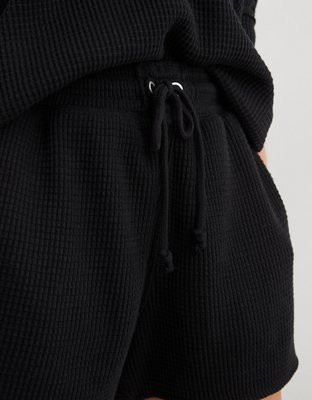 Aerie High Waisted LumberJane Waffle Short | Aerie