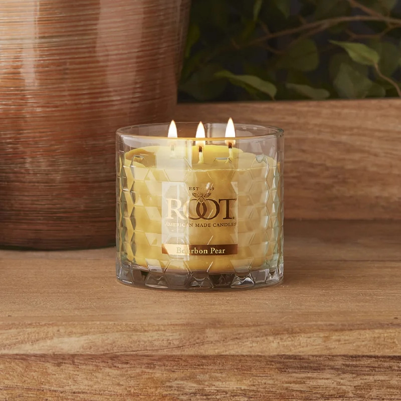 Root Candles Bourbon Pear Scented Jar Candle | Wayfair | Wayfair North America