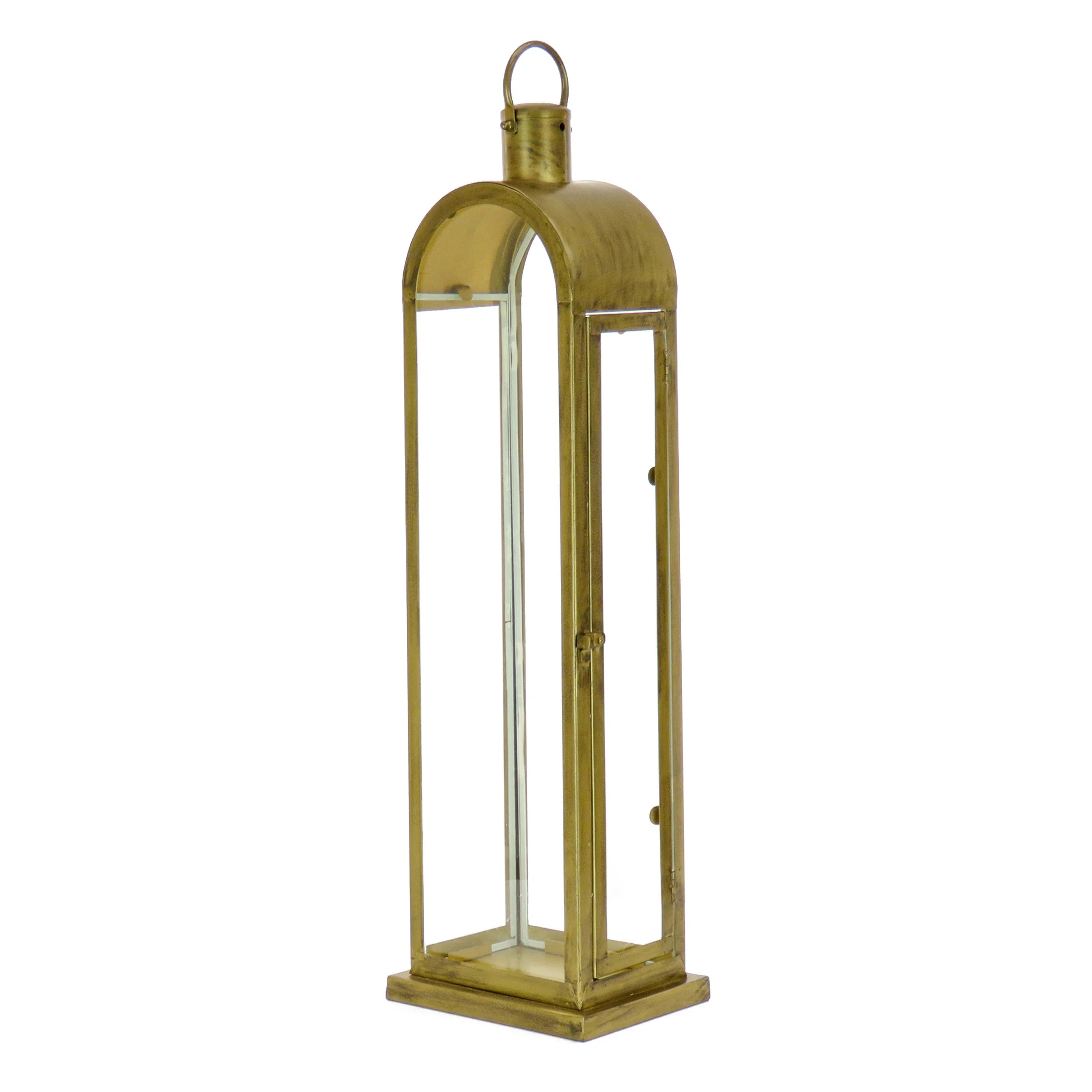 HGTV Home Collection 28" HGTV Home Collection Antique Bronze Arched Lantern, Large | Wayfair | Wayfair North America