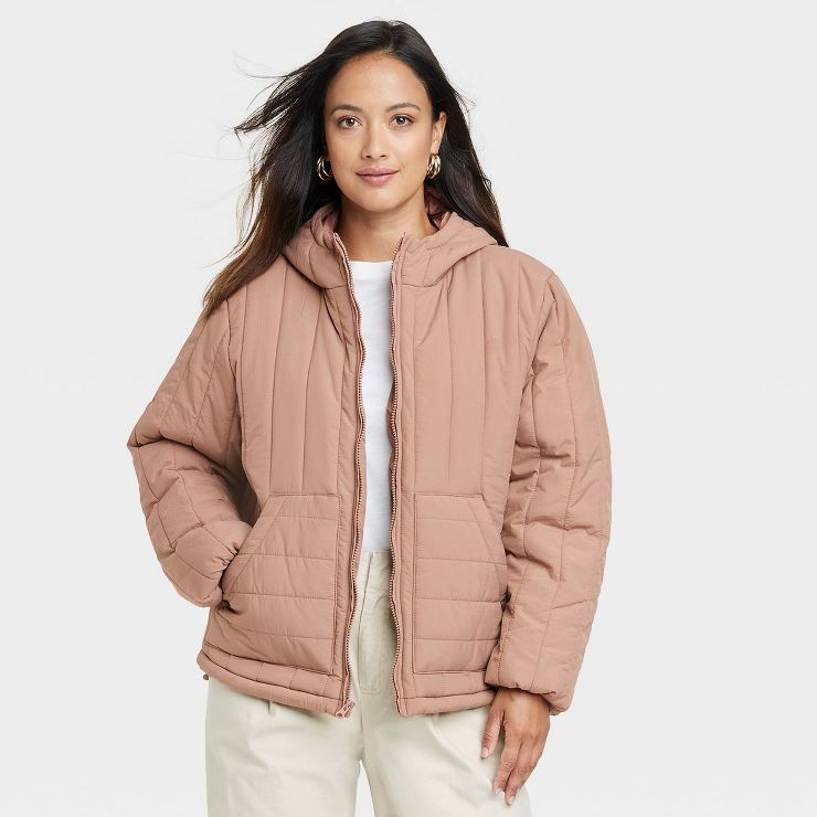 Women's Travel Puffer Jacket - A New Day™ | Target