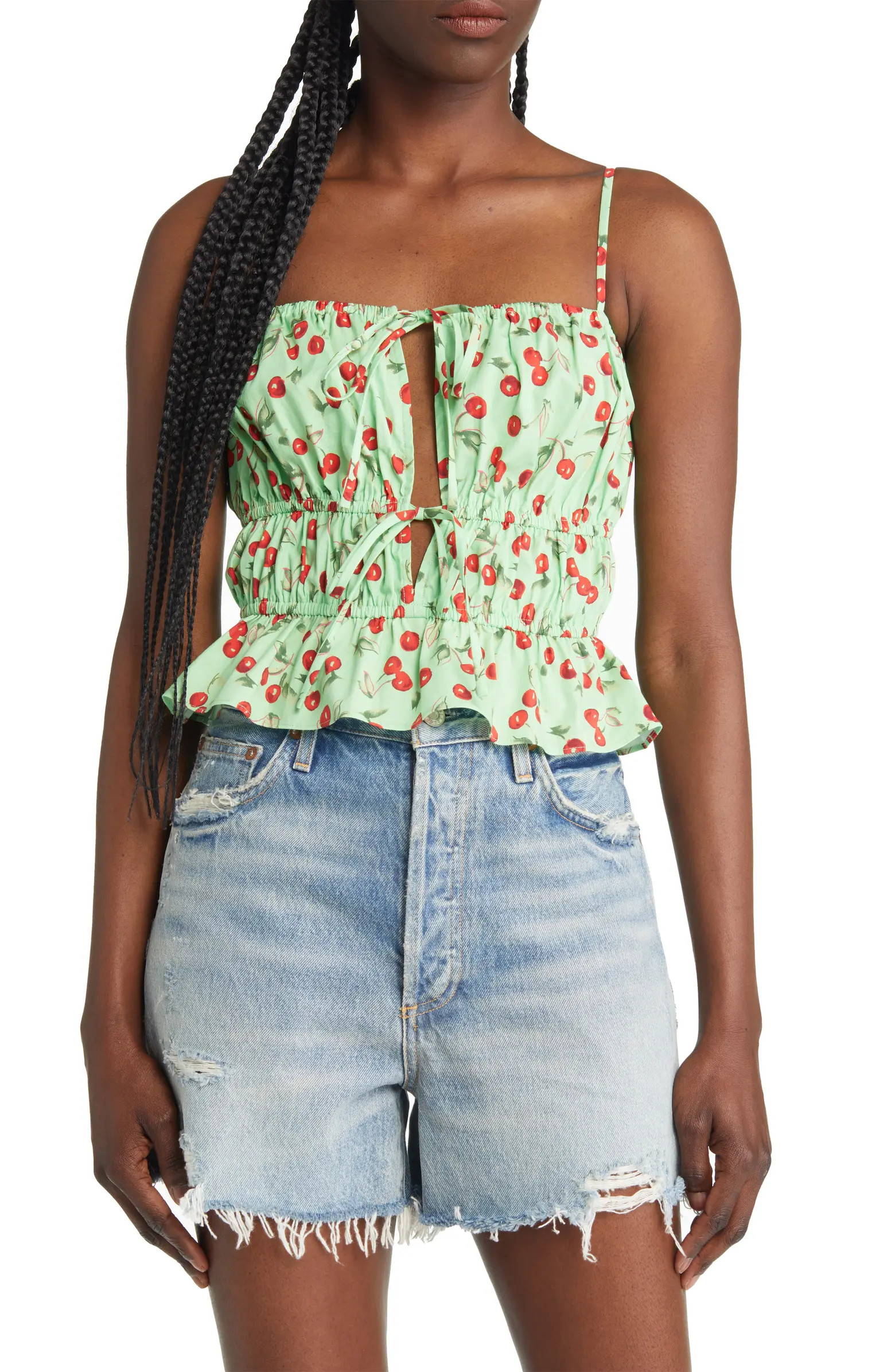 Paxton Stretch Cotton Camisole Top | Nordstrom