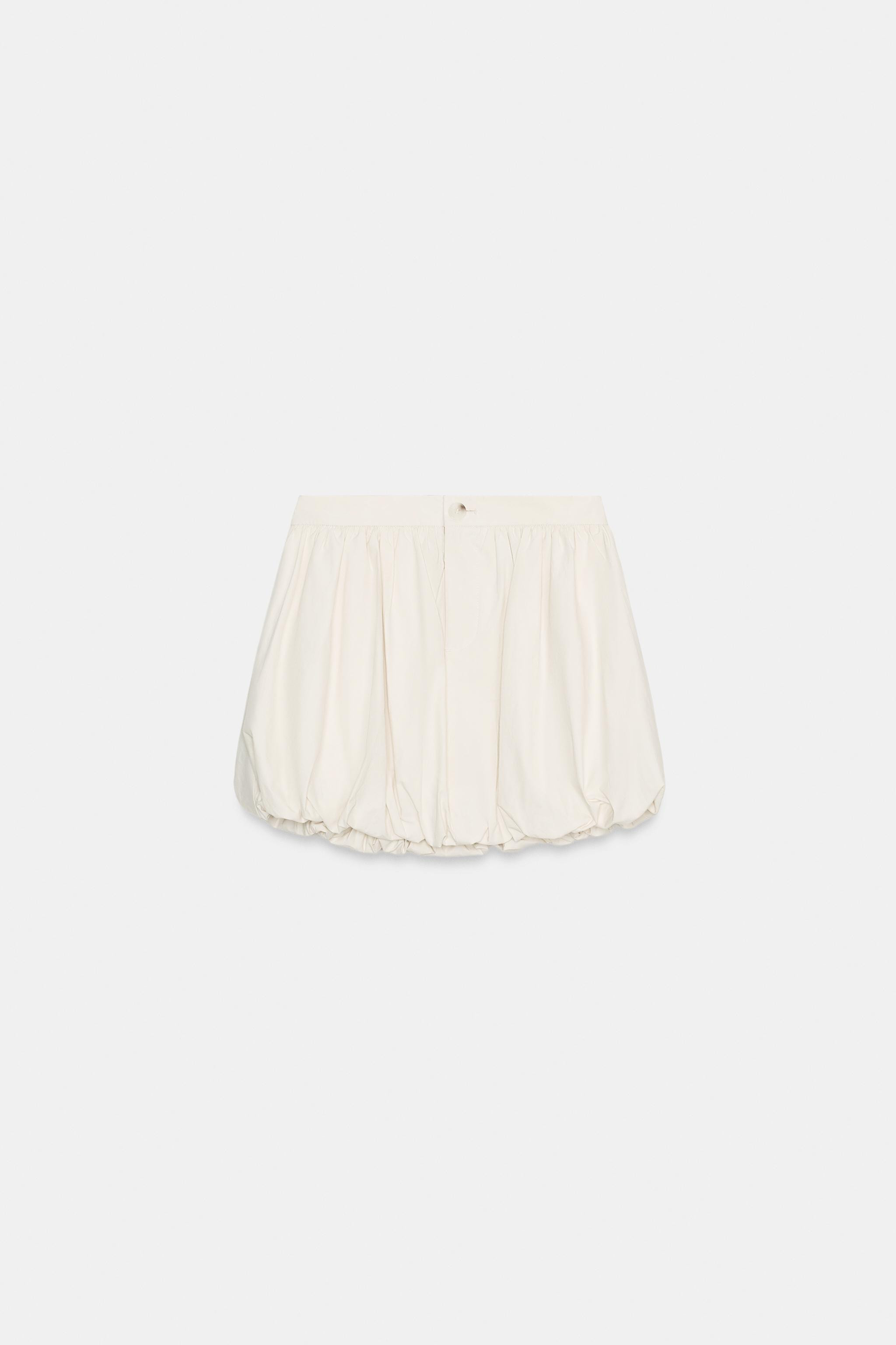 BALLOON MINI SKIRT SET | Zara US