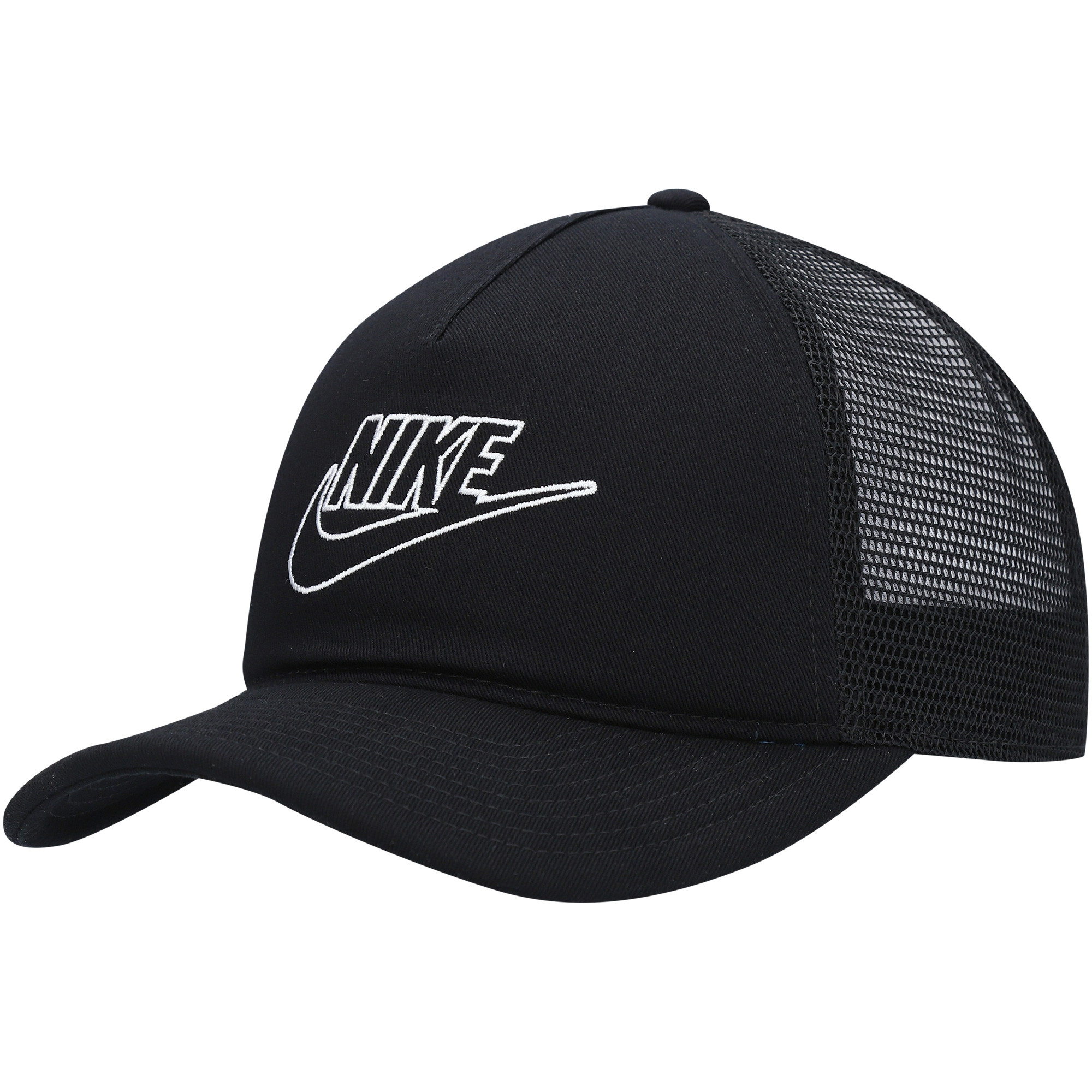 Men's Nike Black Classic99 Futura Trucker Snapback Hat | Fanatics