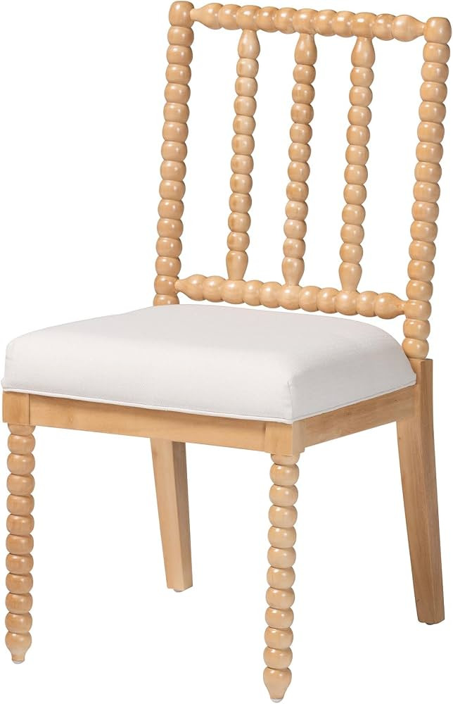 Bali & pari Deya Bobbin Dining Chair, Natural Brown | Amazon (US)