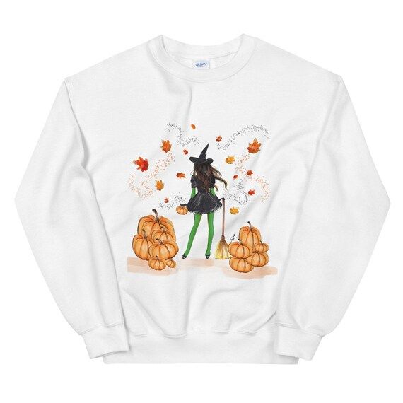 The Witch Unisex Sweatshirt(By Melsy's Illustrations) | Etsy (US)