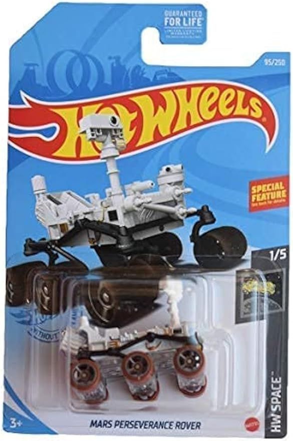 Hot Wheels Mars Perseverance Rover, [White] 95/250 Space 1/5 | Amazon (US)