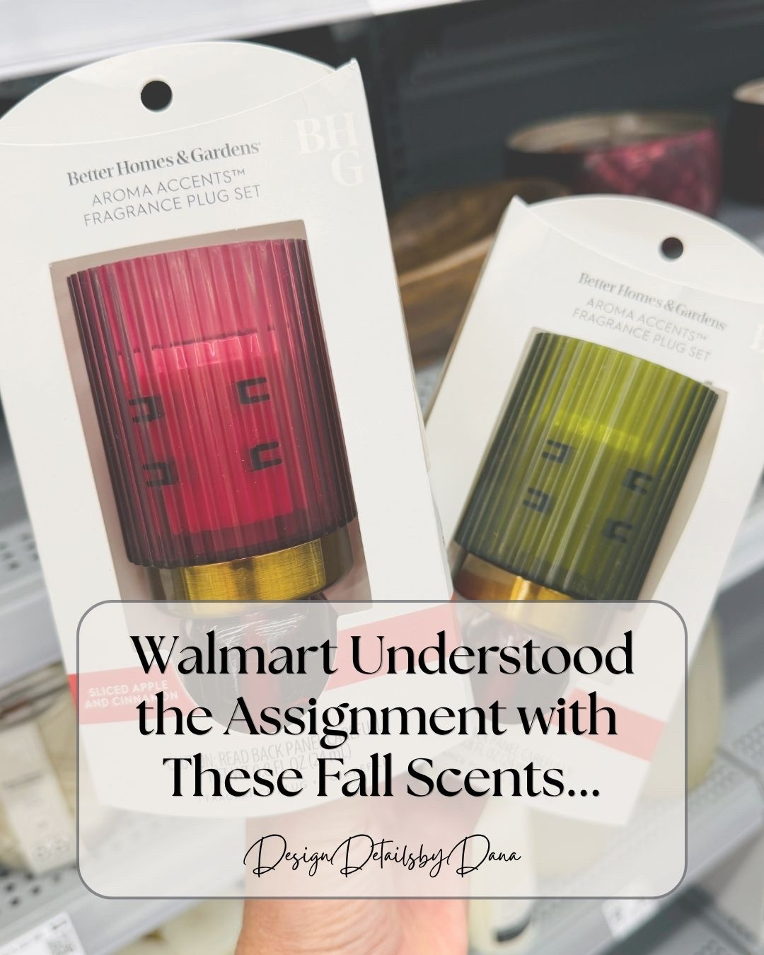 Walmart’s fall scents are SO good!

I went looking for a few seasonal candles and plug-ins and ended up wanting every single one. 

If you’re ready to make your home smell like fall, these are such an easy and affordable way to do it. 

I love that you can get that cozy seasonal feeling without completely redecorating your house.

Tap through to shop all of the fall scents I’m loving! And let me know which one is your favorite! 🍂

#LTKHome #LTKFinds #WalmartFinds #WalmartHome #FallHomeDecor #FallScents #FallCandles #HomeFragrance #CozyHome #FallDecor #AffordableHomeDecor #HomeDecorFinds #DesignDetailsByDana

#LTKmorningroutine #LTKHome #LTKSeasonal