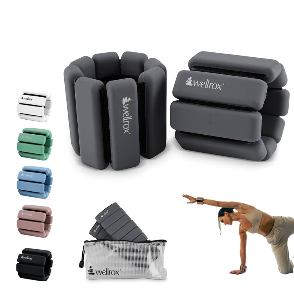 Weighted Bangles – Adjustable Ankle and Wrist Weights for Women & Men – Set of Ankle Weights ... | Amazon (US)