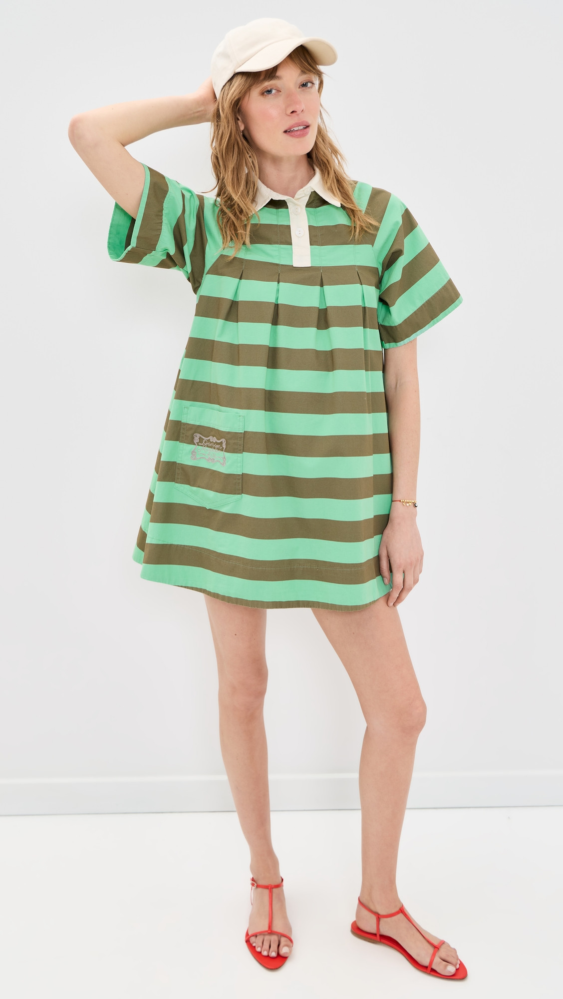 Damson Madder Maggie Mini Polo Dress Multi 4 | Shopbop