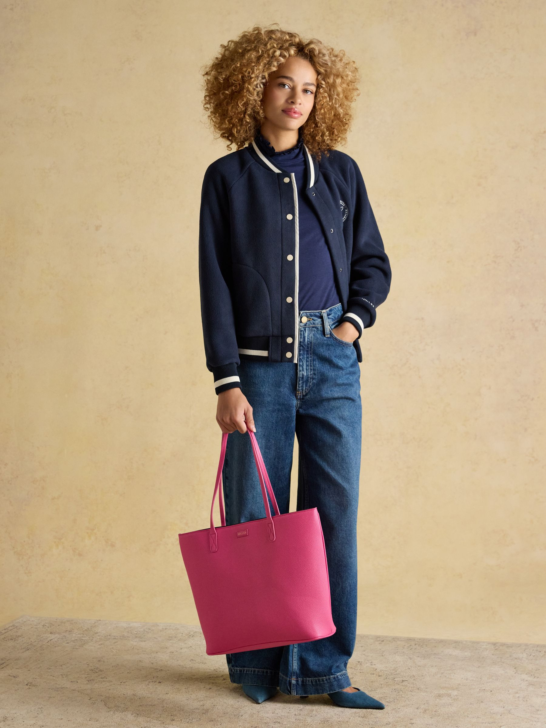 Jemima Pink Tote Bag | Joules | Joules