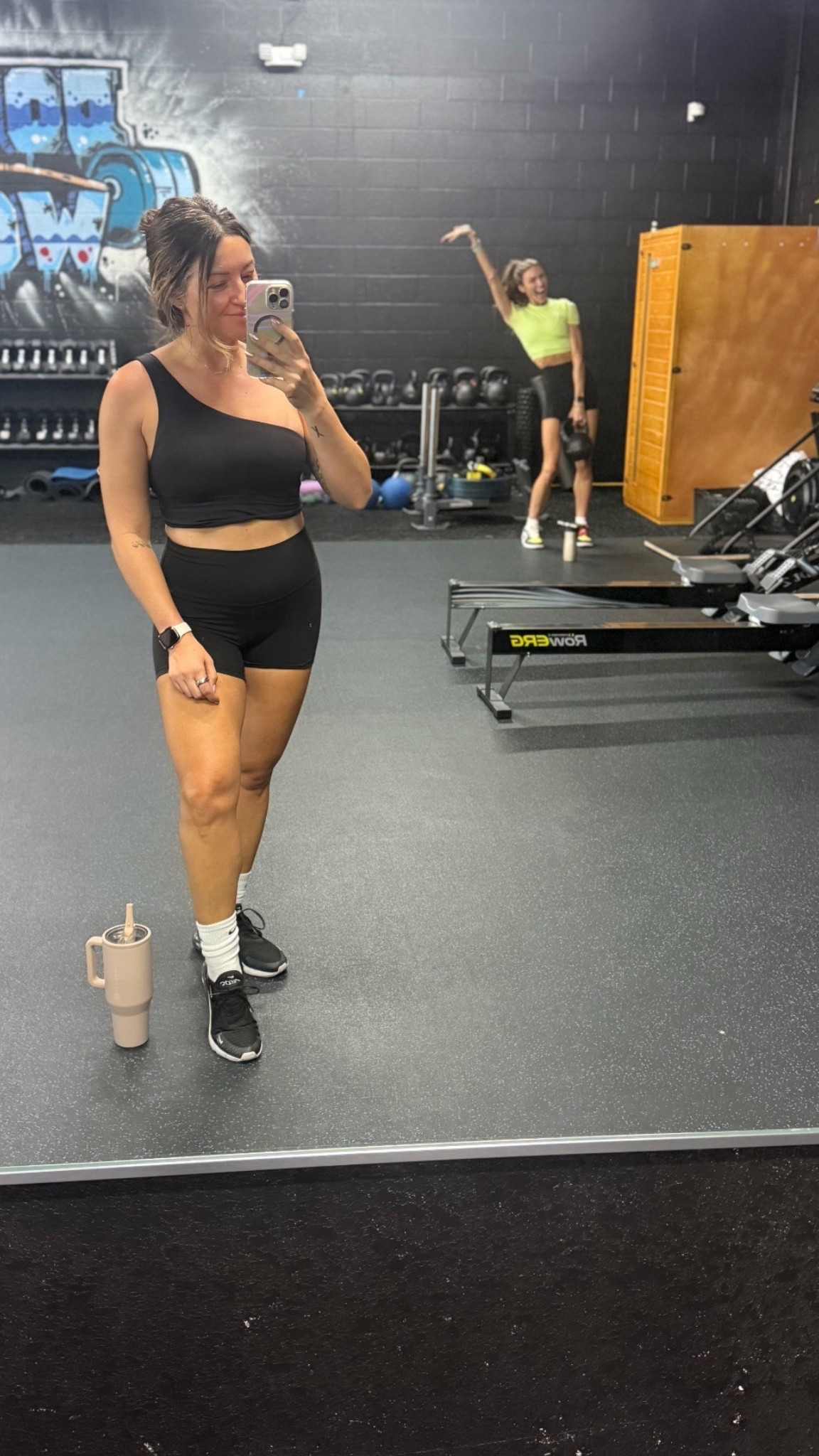 A quick workout is better than no workout at all! Especially when it gives you an excuse to throw on a cute gym-fit! 
Pro tip- always have a gym friend around for motivation! 

#LTKActive #LTKOver40 #LTKSummerEdit