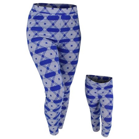 Girls Hanukkah Mommy and Me Matching Star of David Leggings (8) | Walmart (US)