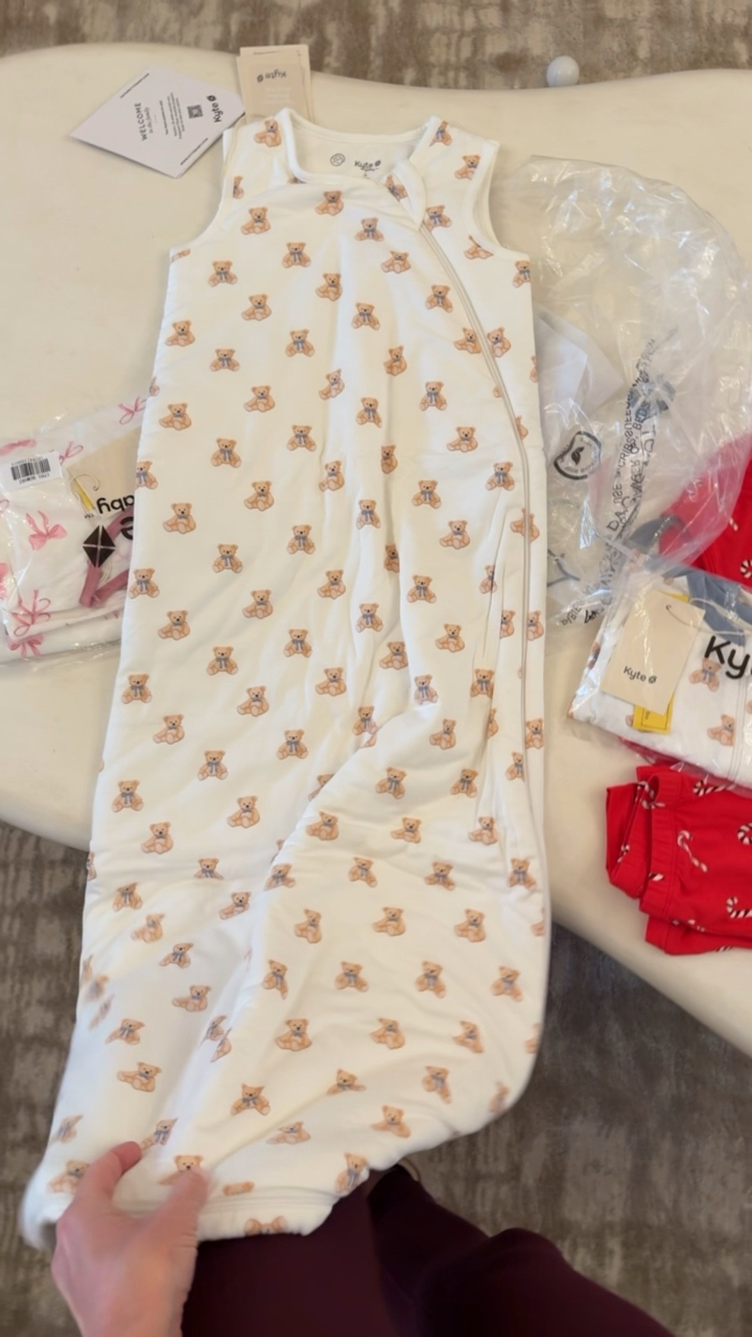 Shop these precious bow & bear pjs and sleep sacks for your kids, baby’s and even baby dolls from Kyte baby here!

Bear | bow | girl | boy | pjs | jammies | blue | pink | newborn | girlie | little kid | toddler | baby | sleep | sleepsack | sack | baby doll | cute | comfy | holiday | gifts 



#LTKKids #LTKBaby #LTKGiftGuide