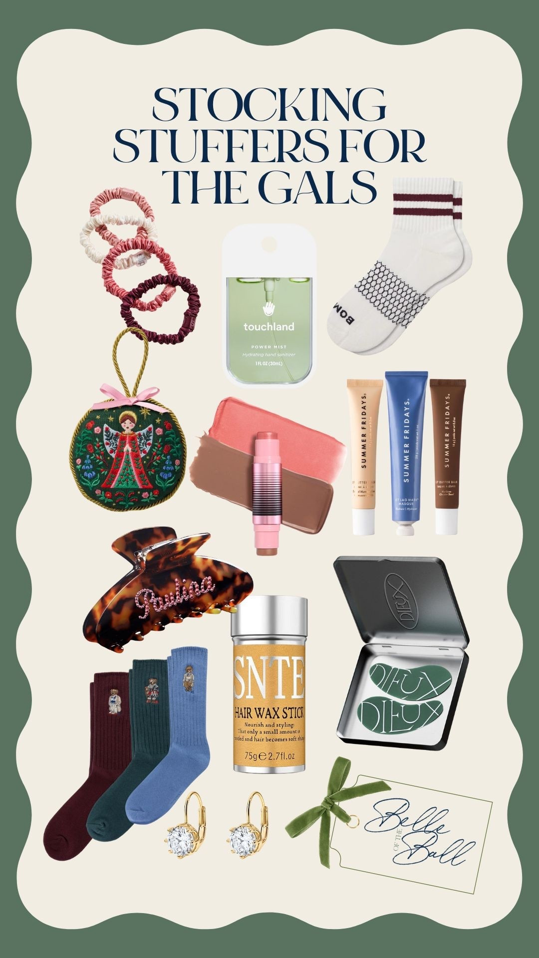 Stocking stuffers for the gals! 🤍