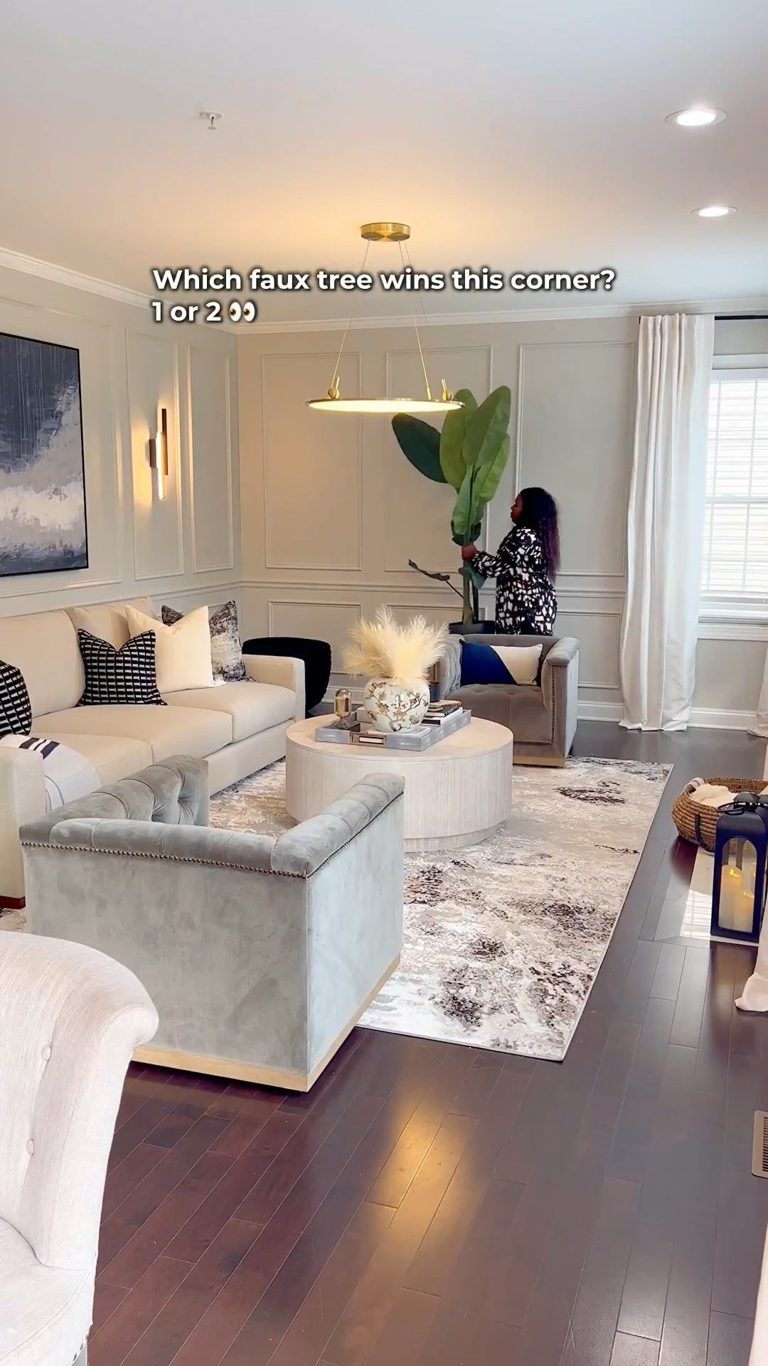 Which faux tree wins this corner?

#LTKHome #LTKSaleAlert
