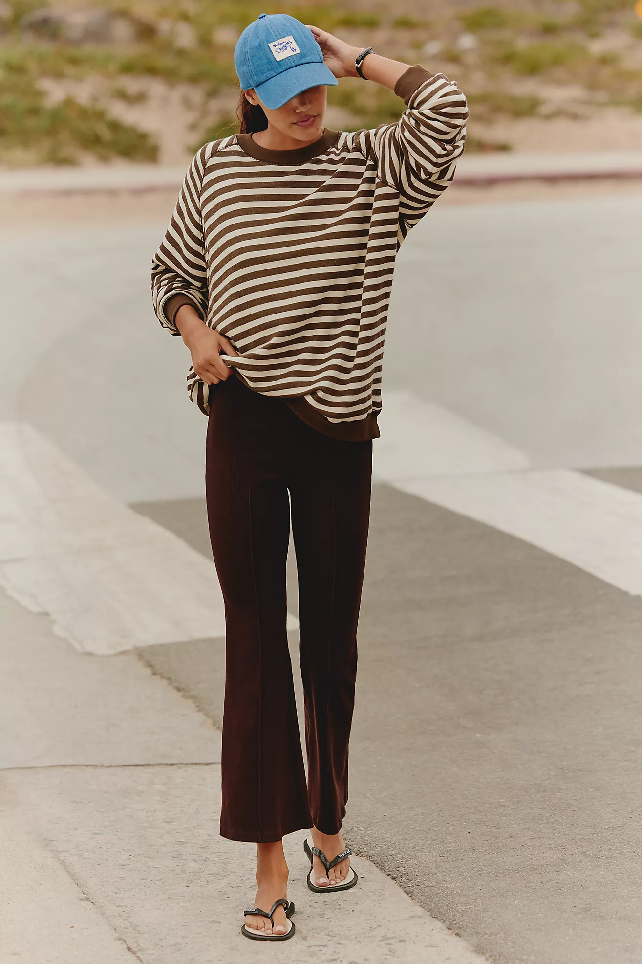DONNI. Long-Sleeve Stripe Tee | Anthropologie (US)