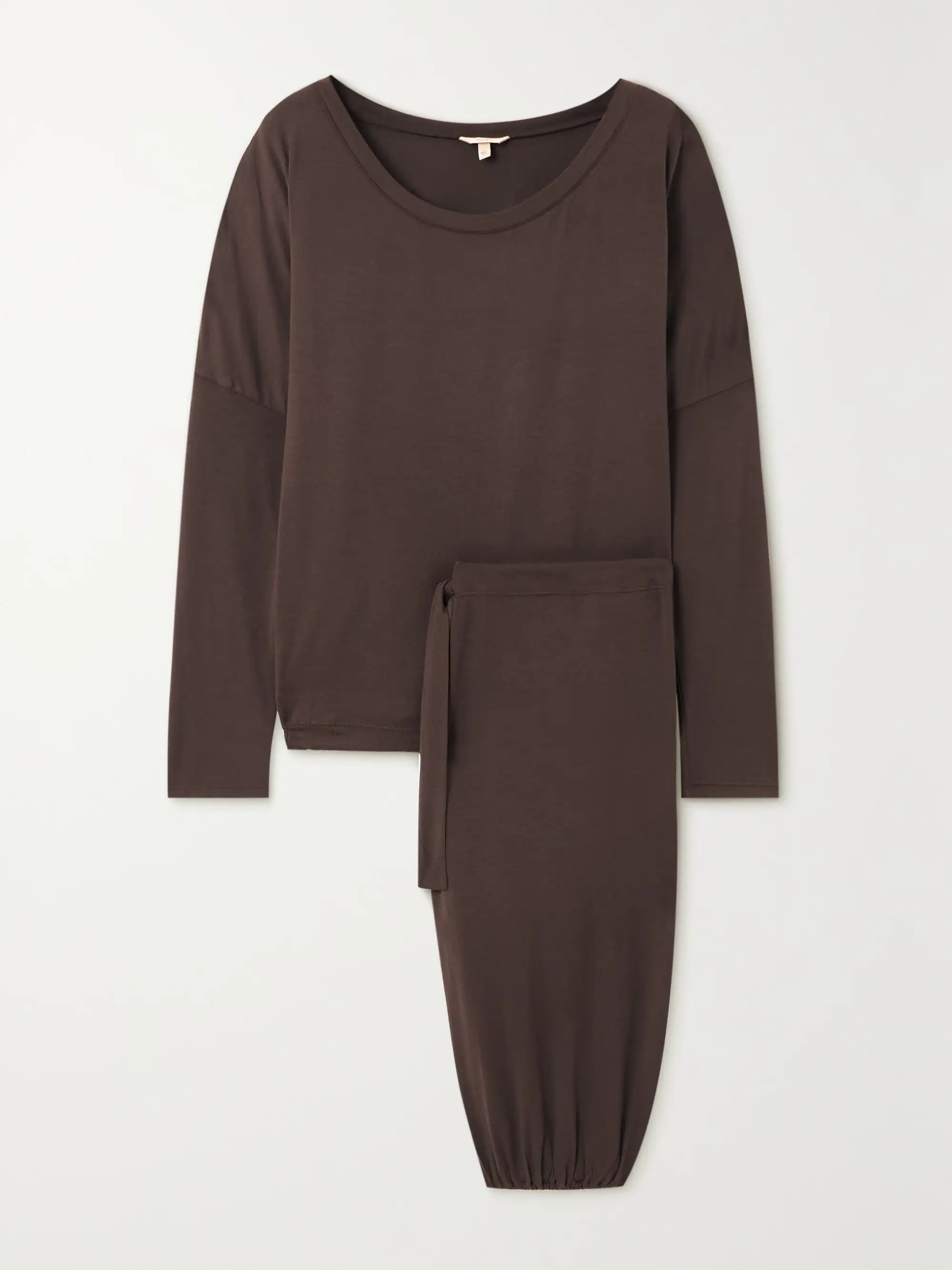 Gisele stretch-TENCEL modal pajama set | NET-A-PORTER (US)