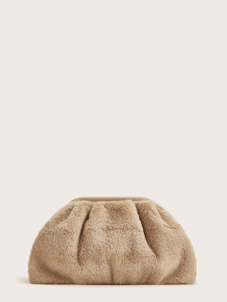Faux Fur Crossbody Bag | SHEIN