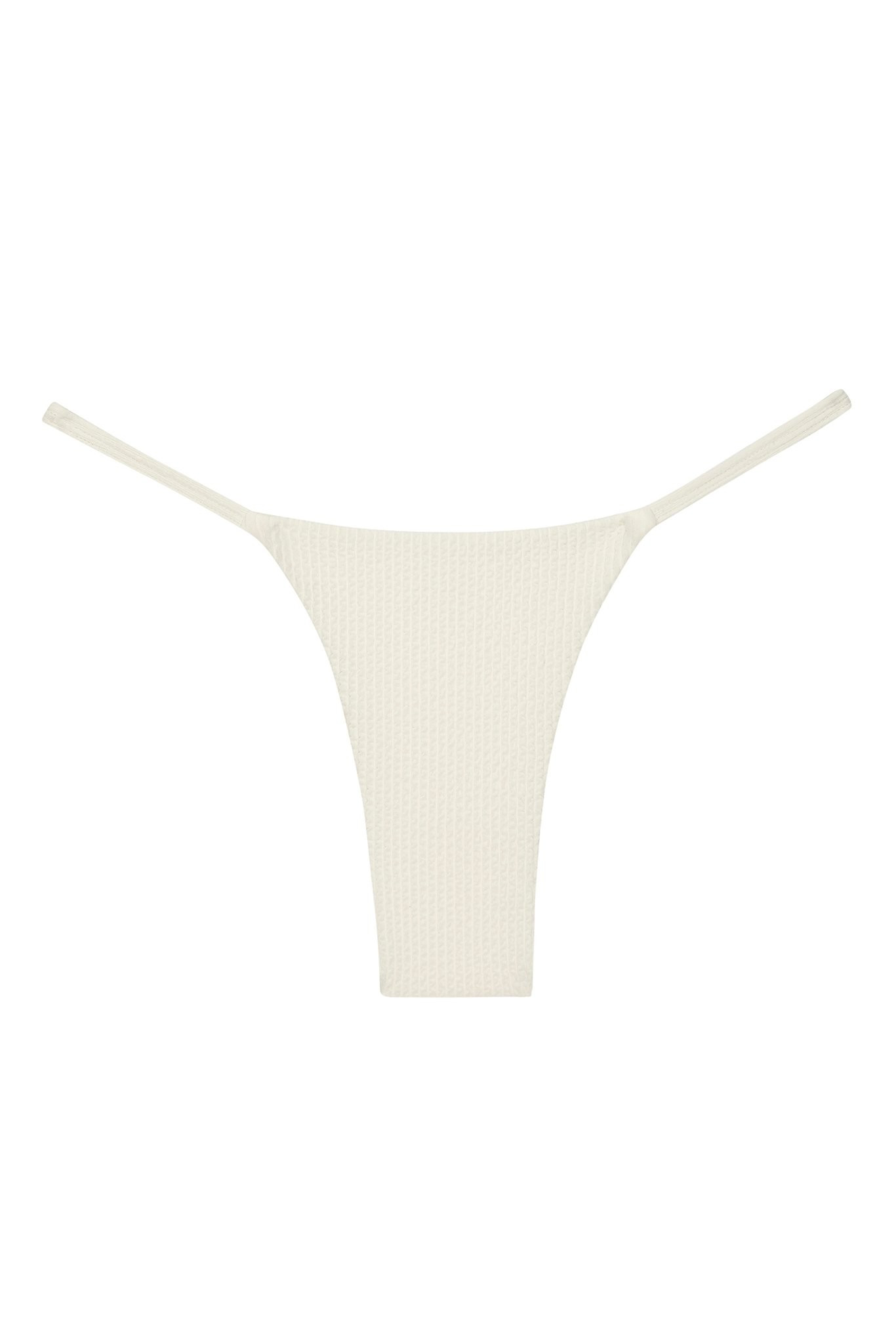 Barbados Bottom - Ivory Crinkle | Monday Swimwear