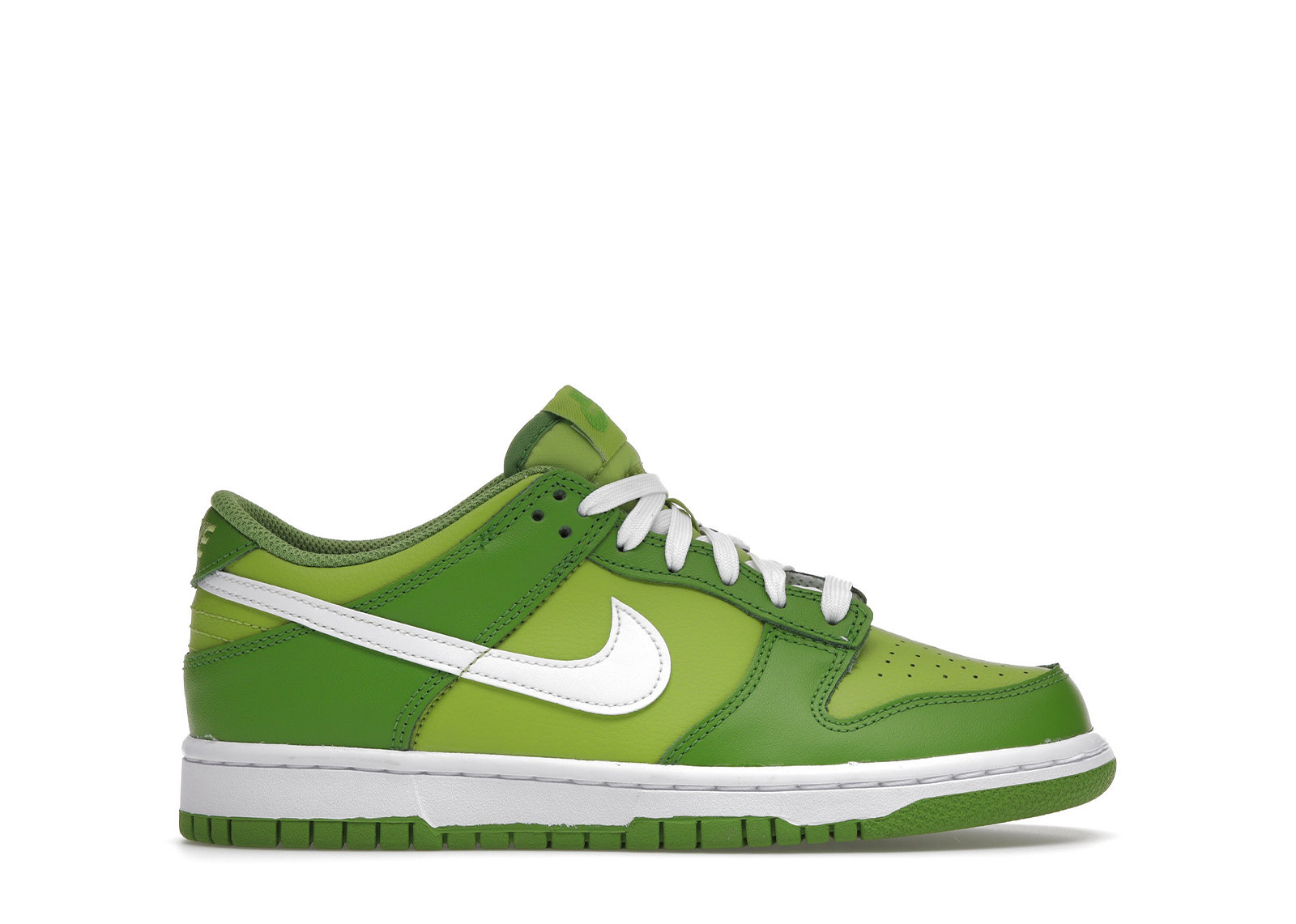 Nike Dunk Low Sneakers in Chlorophyll/White/Vivid Green | StockX