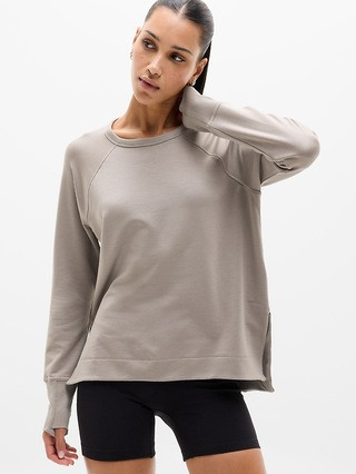 Coaster Luxe Recover Sweatshirt | Athleta