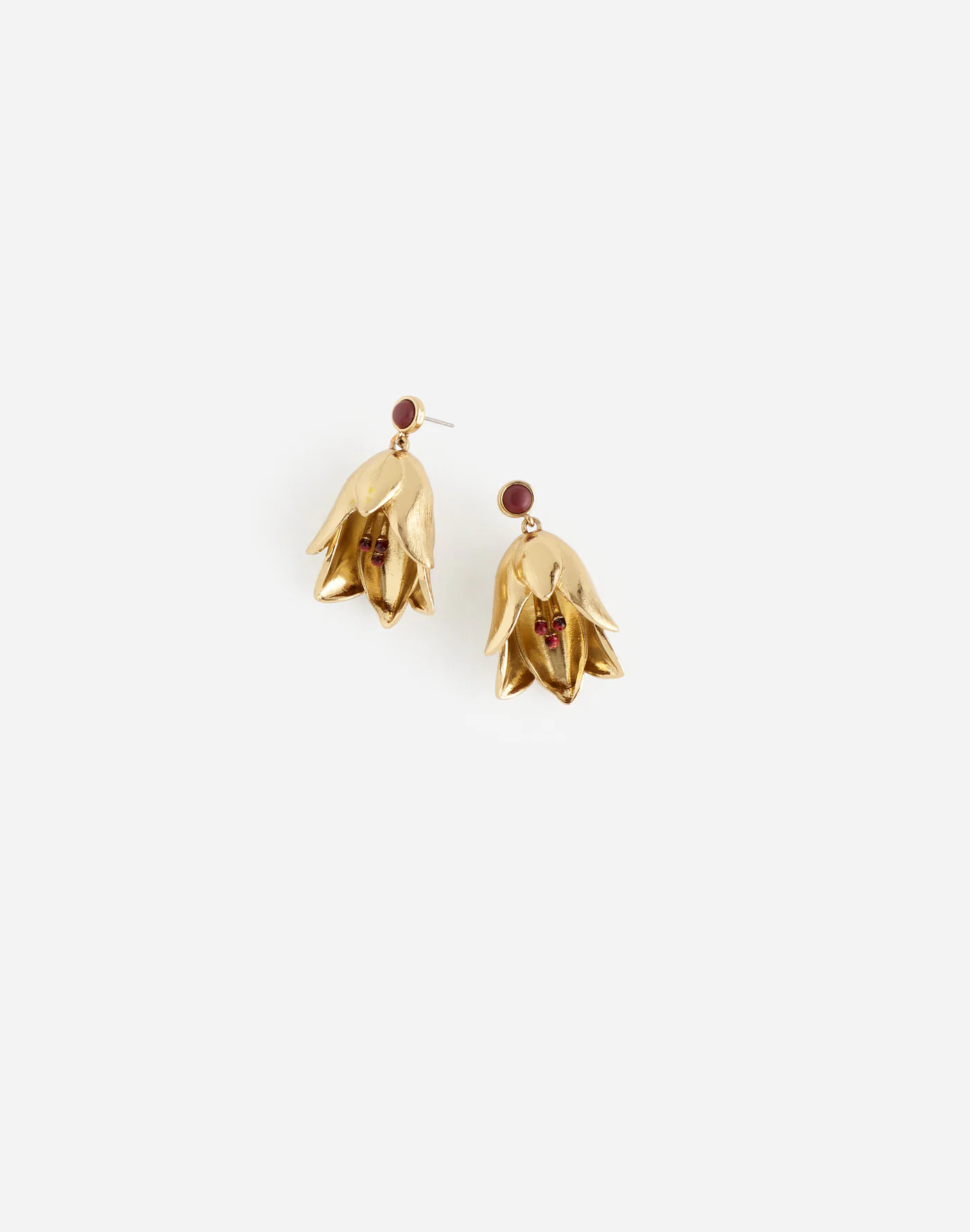 Semiprecious Lily Statement Earrings | Madewell
