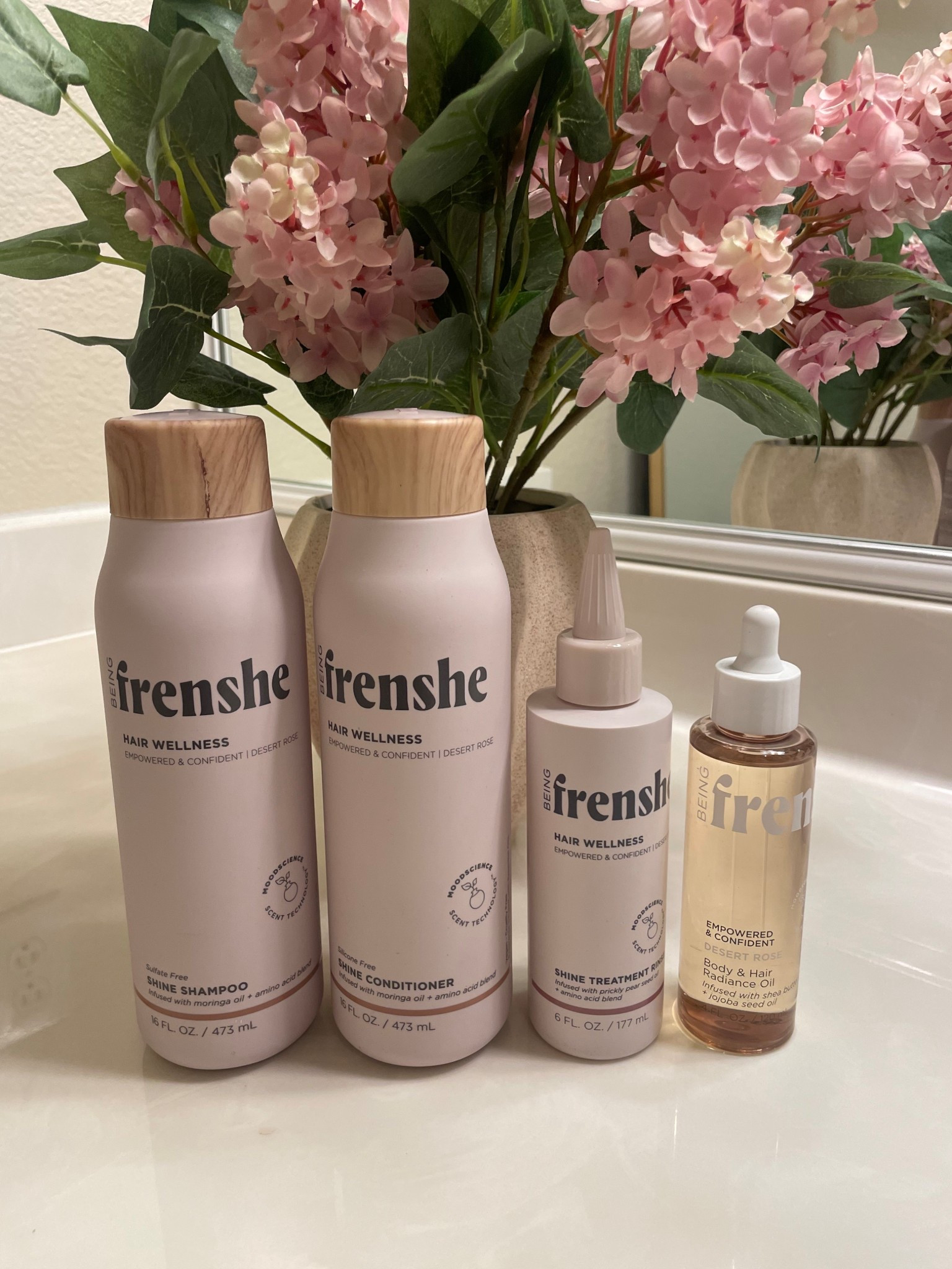 Frenshe Dessert Rose now @Target  #sponsored formulated with mood boosting technology and essential oils these beauty essentials are also clean and free of artificial dyes. Smells like blooming roses, golden pear, and cypress woods. 

#LTKBeauty #LTKSeasonal #LTKselfcare