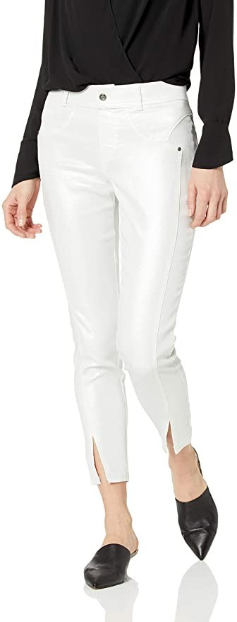 HUE Women's Fashion Denim Jean Skimmer Leggings | Amazon (US)