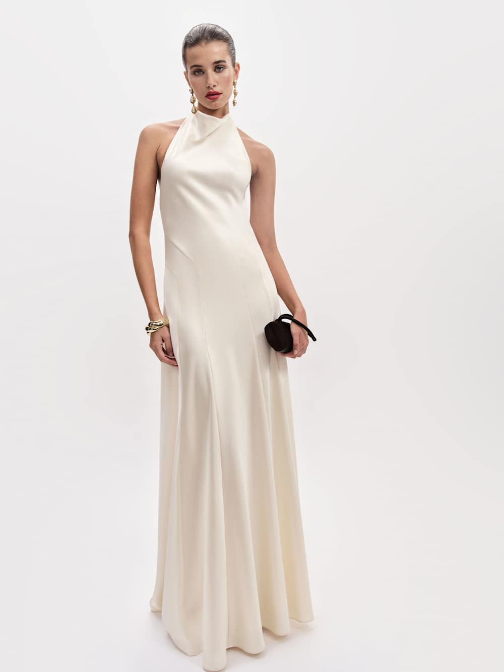 Roy Satin Dress | Reformation (Global)