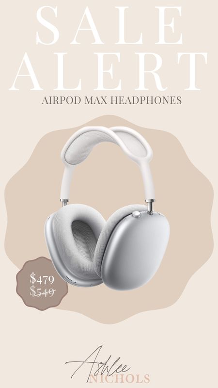 Airpod max on sale! 

Airpods, headphones, tech gifts, gift ideas 

#LTKstyletip #LTKsalealert