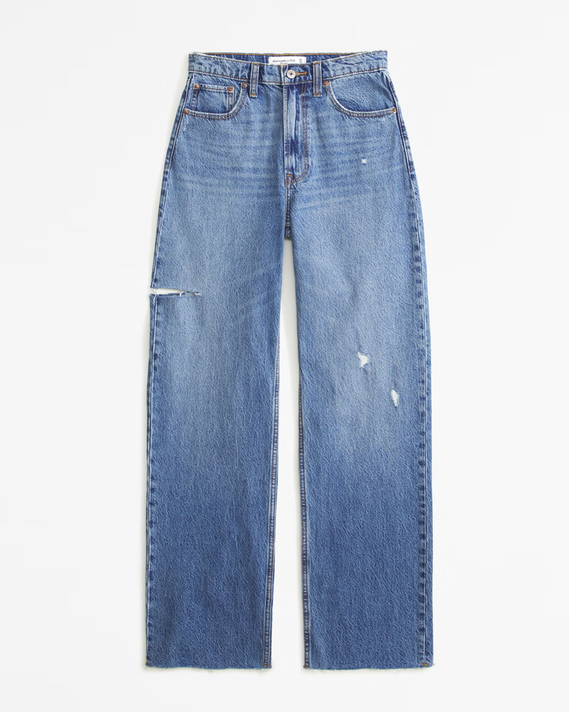 High Rise Loose Jean | Abercrombie & Fitch (US)