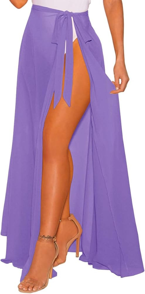 Indian Trendy Women's Swimsuit Cover Up Summer Beach Wrap Skirt Swimwear Bikini Cover-ups | Amazon (US)